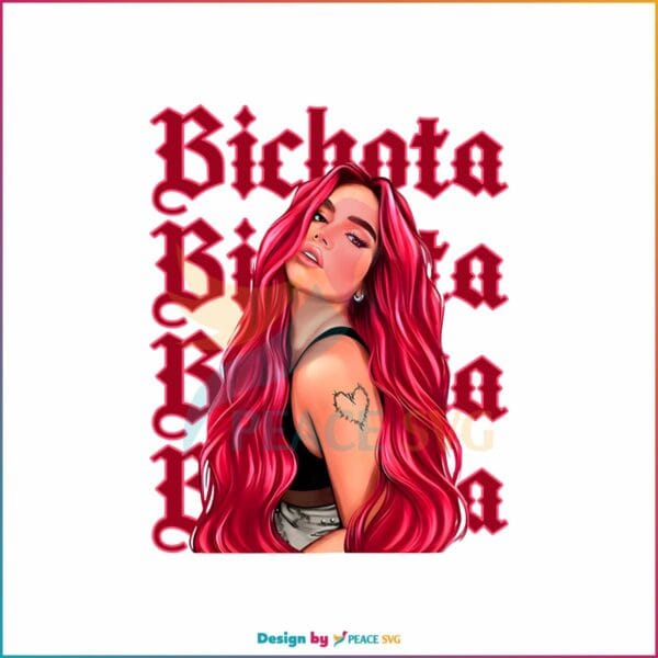 retro-bichota-karol-g-la-vida-es-una-png-sublimation