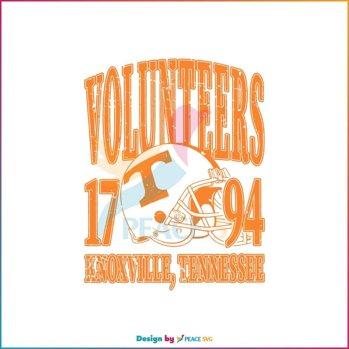 Vintage 90s Volunteers Football Tennessee Vols SVG Cricut File » PeaceSVG