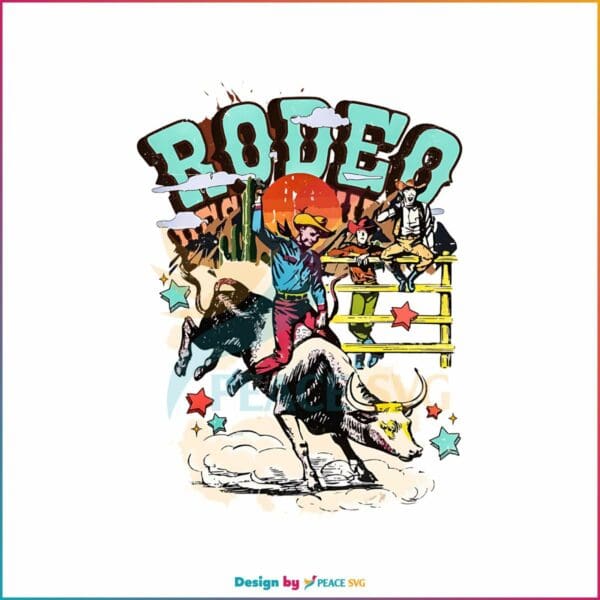 vintage-western-rodeo-country-cowboy-png-download