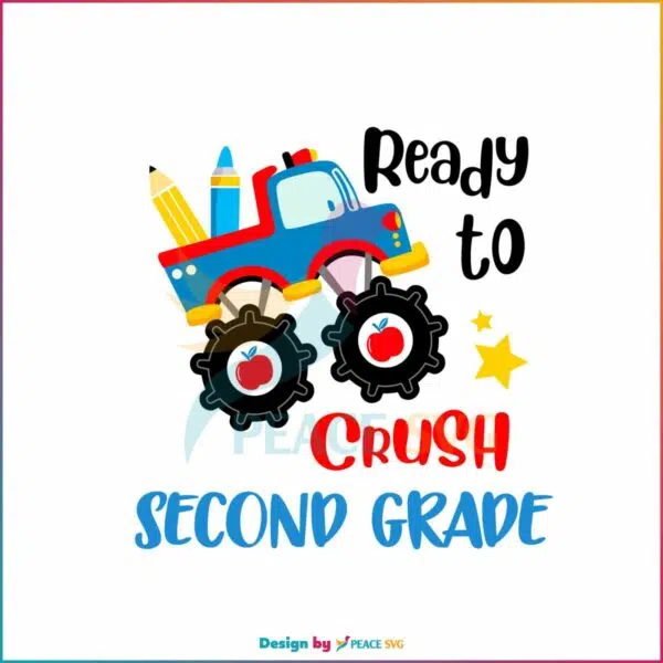 ready-to-crush-2nd-grade-svg-back-to-school-svg-digital-file