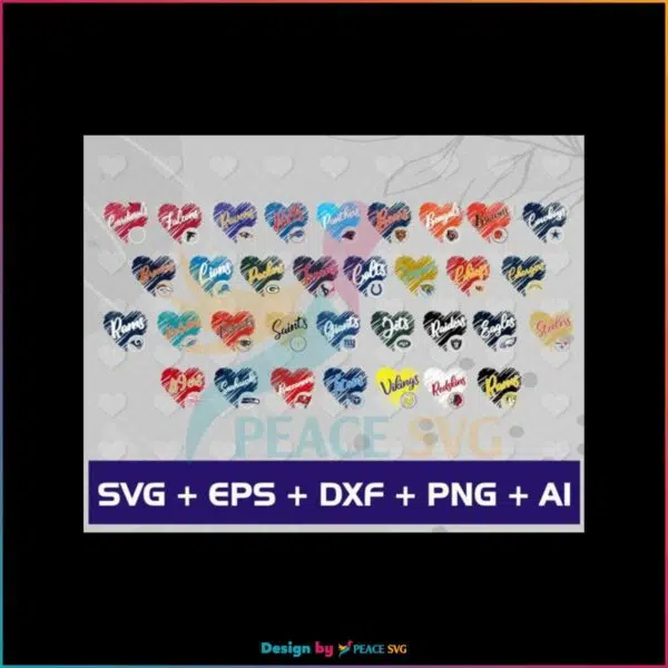 nfl-heart-pack-all-32-teams-svg-bundle-digital-cricut-file