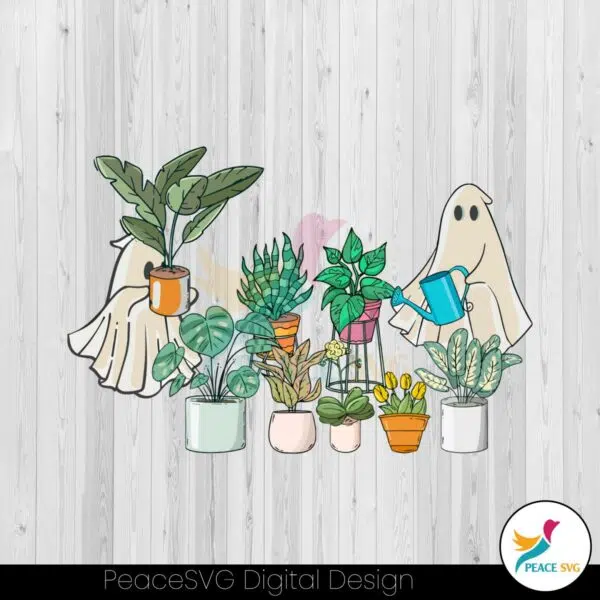 retro-halloween-plant-lady-ghost-svg-digital-cricut-file