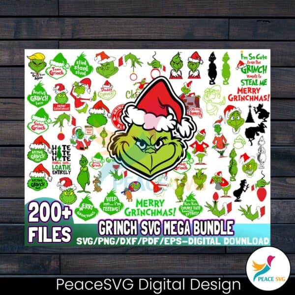 200-files-grinchmas-santa-claus-vibe-svg-bundle-download