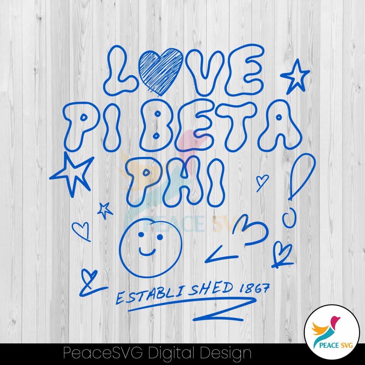 Love Pi Beta Phi Est 1967 SVG International Women Fraternity SVG ...