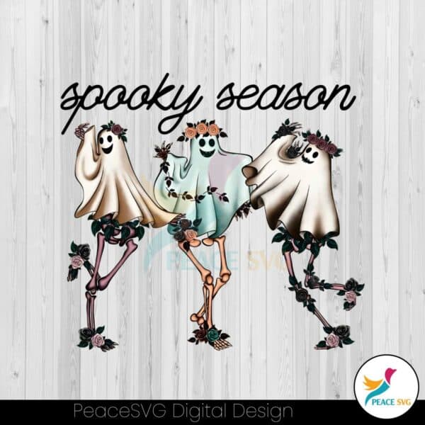 retro-halloween-floral-spooky-season-png-download