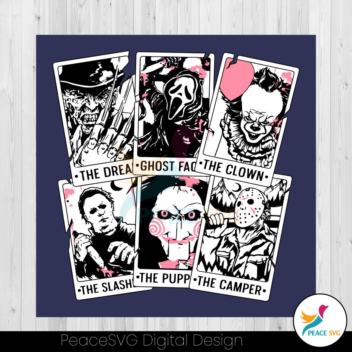 horror-characters-tarot-card-svg-halloween-vibe-svg-file