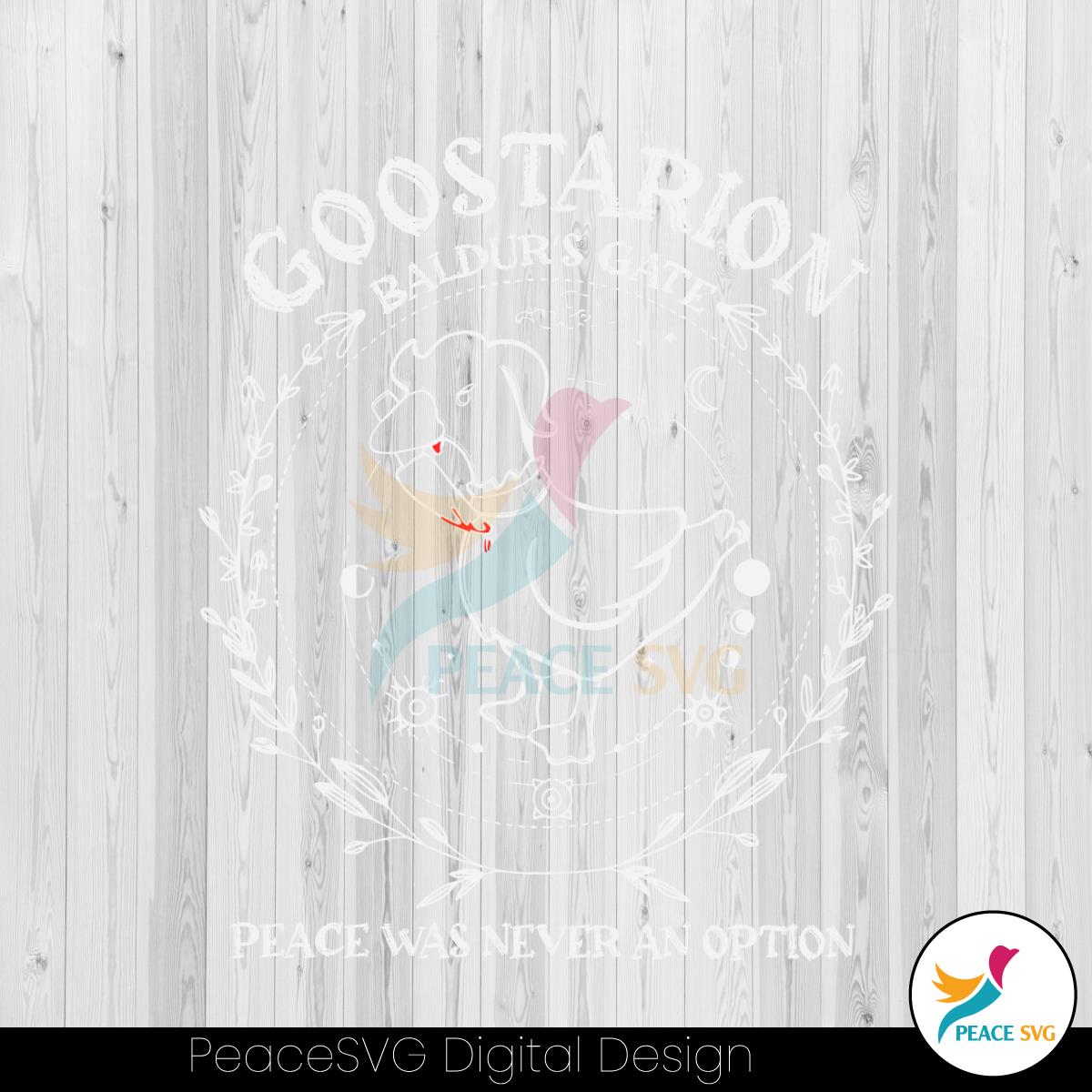 goostarion-peace-was-never-an-option-svg-cutting-file