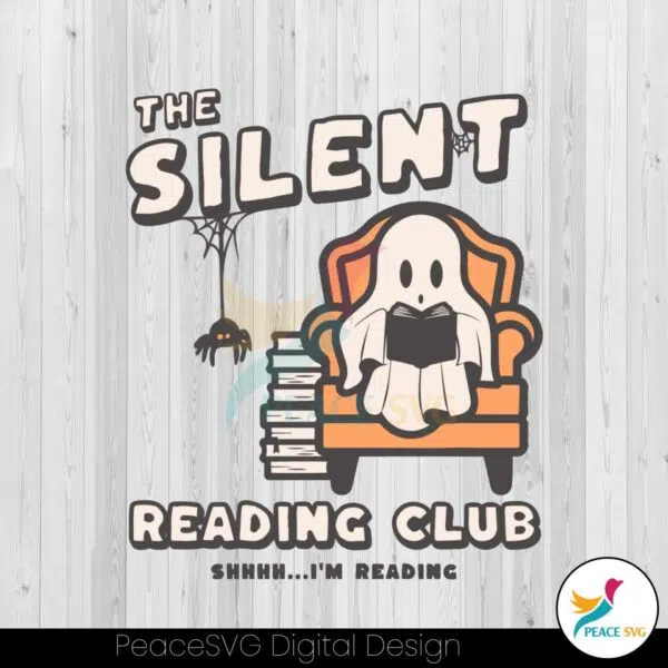 the-silent-reading-club-svg-bookish-ghost-svg-digital-file