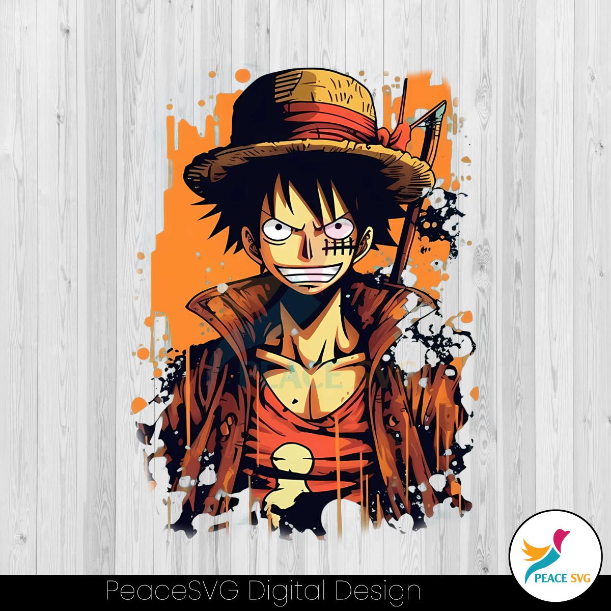 anime-one-piece-character-monkey-d-luffy-png-download