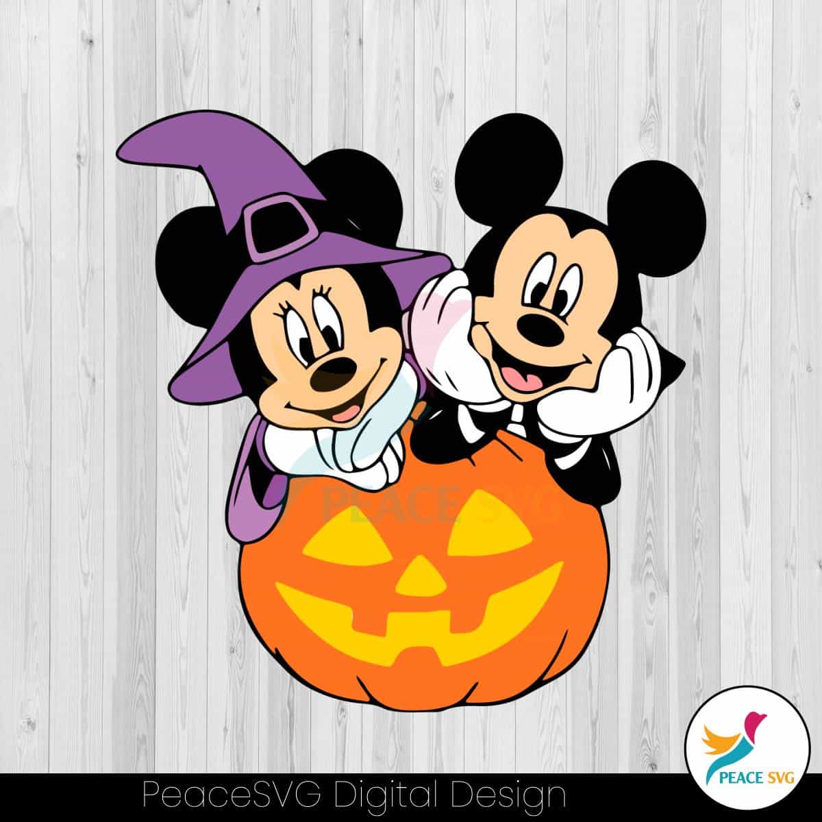 Mickey And Minnie Pumpkin Decorations