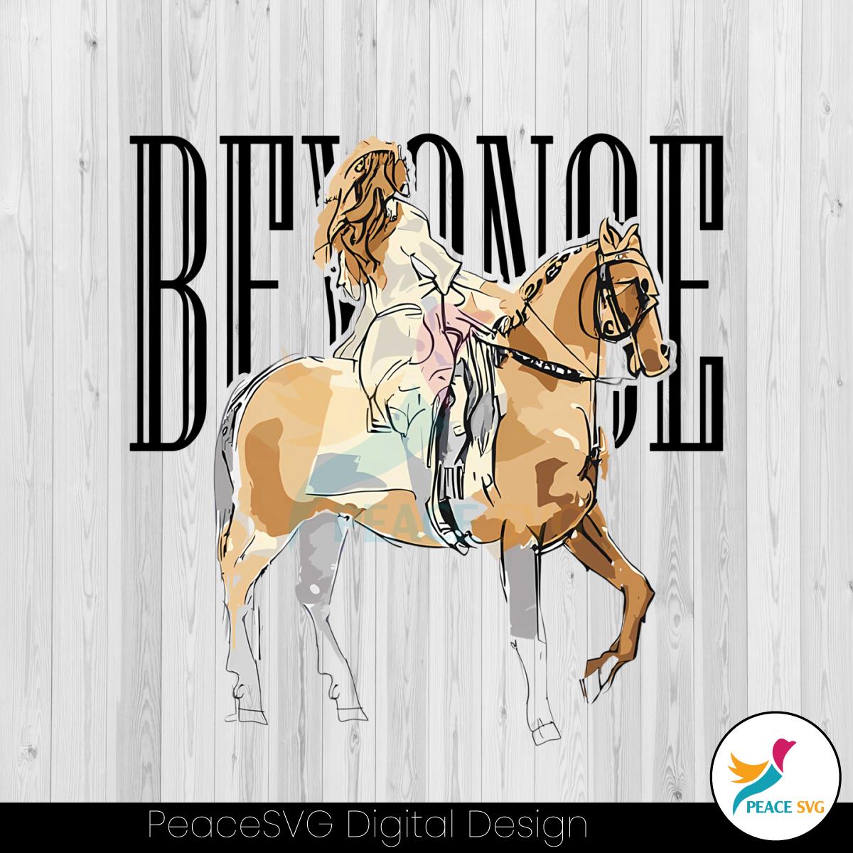 beyonce-rides-horse-renaissance-world-tour-png-download