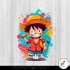 cute-monkey-d-luffy-one-piece-character-png-download