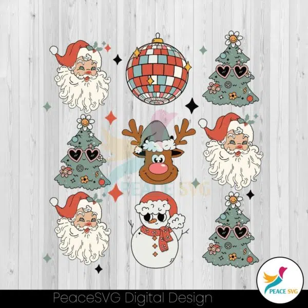 retro-reindeer-santa-claus-christmas-tree-snowman-svg-file