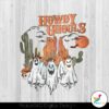 retro-vintage-western-halloween-howdy-ghouls-png-download
