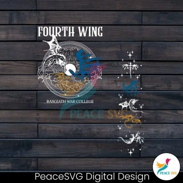 vintage-fourth-wing-basgiath-war-college-svg-download