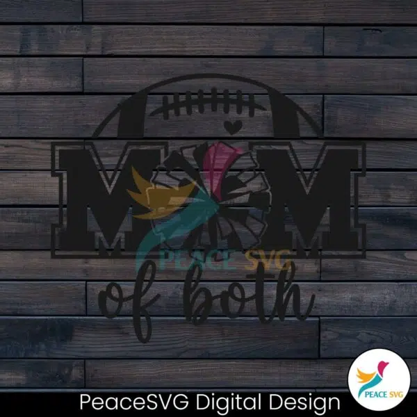 game-day-football-cheer-mom-of-both-svg-download-file