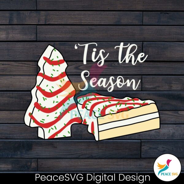 tis-the-season-christmas-cake-svg-cutting-digital-file
