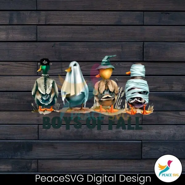 cute-boys-of-fall-ghost-ducks-png-sublimation-download