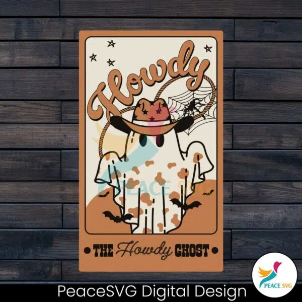 the-howdy-ghost-tarot-card-svg-graphic-design-file