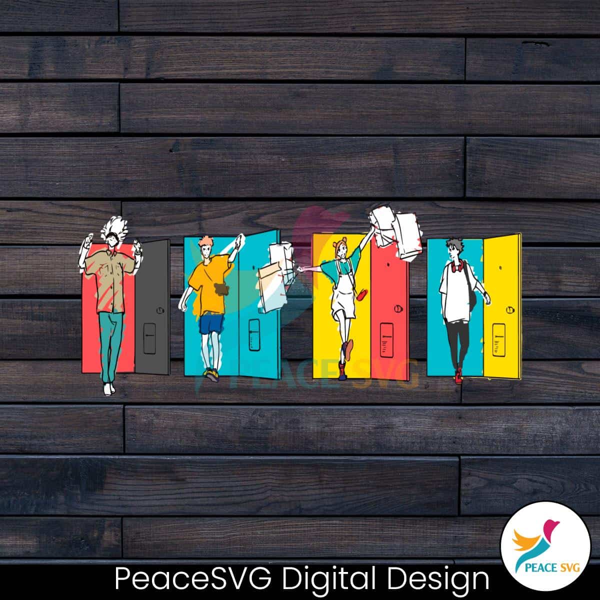 retro-besto-friendo-funny-anime-svg-graphic-design-file
