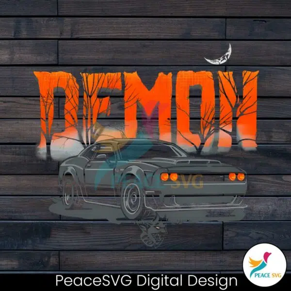 vintage-dodge-car-demon-halloween-png-download