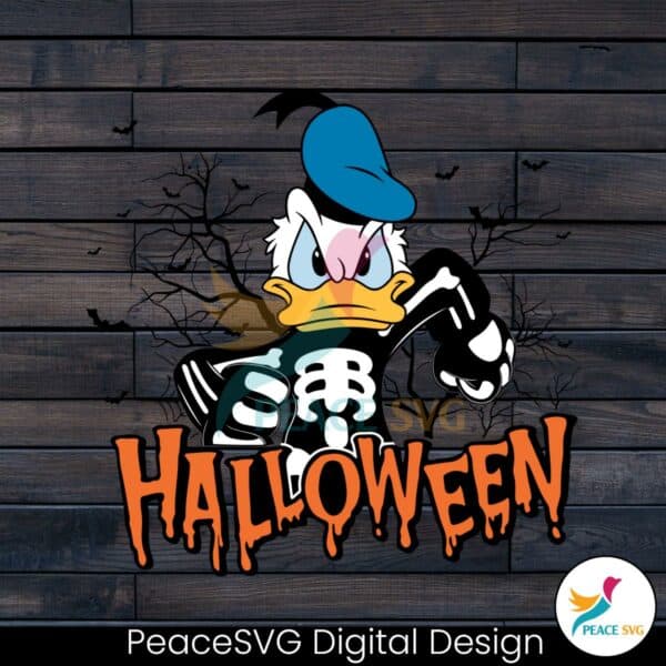 vintage-donald-duck-skeleton-halloween-svg-download