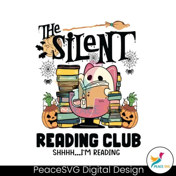 funny-ghost-the-silent-reading-club-svg-graphic-design-file