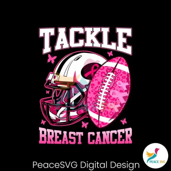 tackle-breast-cancer-football-helmet-pink-rugby-ball-svg