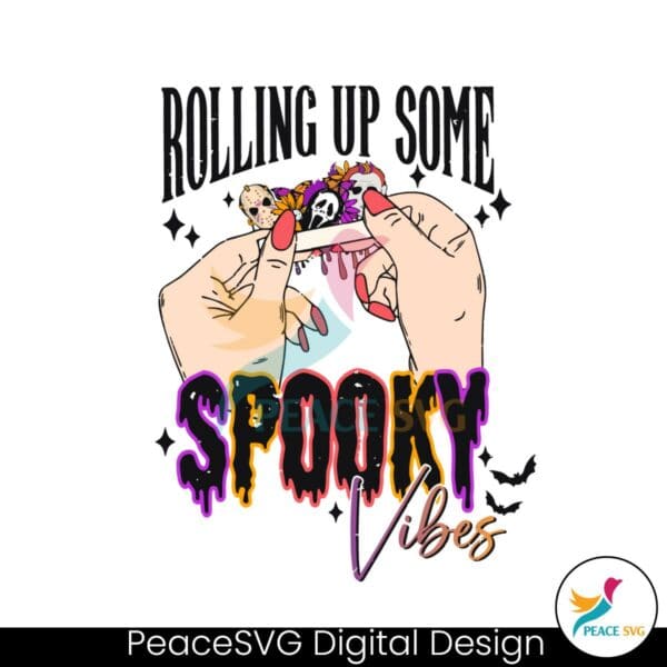 retro-halloween-rolling-up-some-spooky-vibes-svg-file