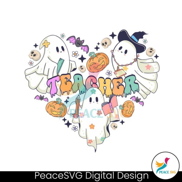 groovy-cute-ghost-teacher-png-sublimation-download