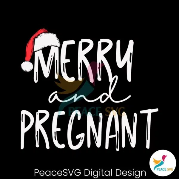 merry-and-pregnant-funny-pregnancy-christmas-svg-file
