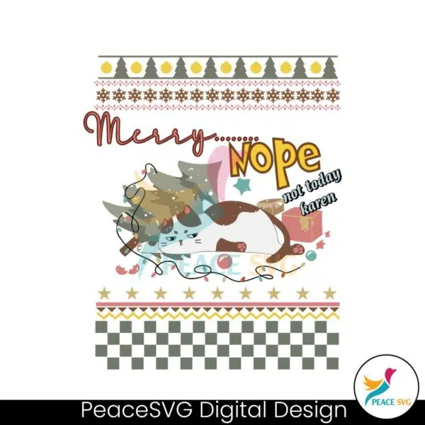 merry-nope-not-today-karen-funny-christmas-cat-svg-file