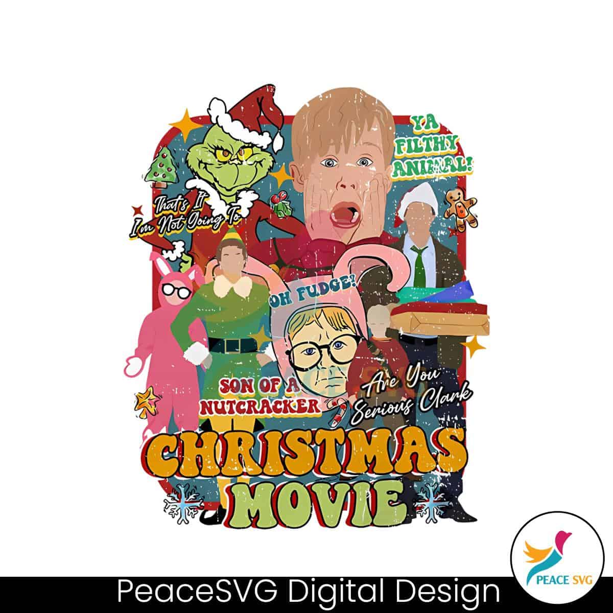 Christmas Movie SVGs for Cricut