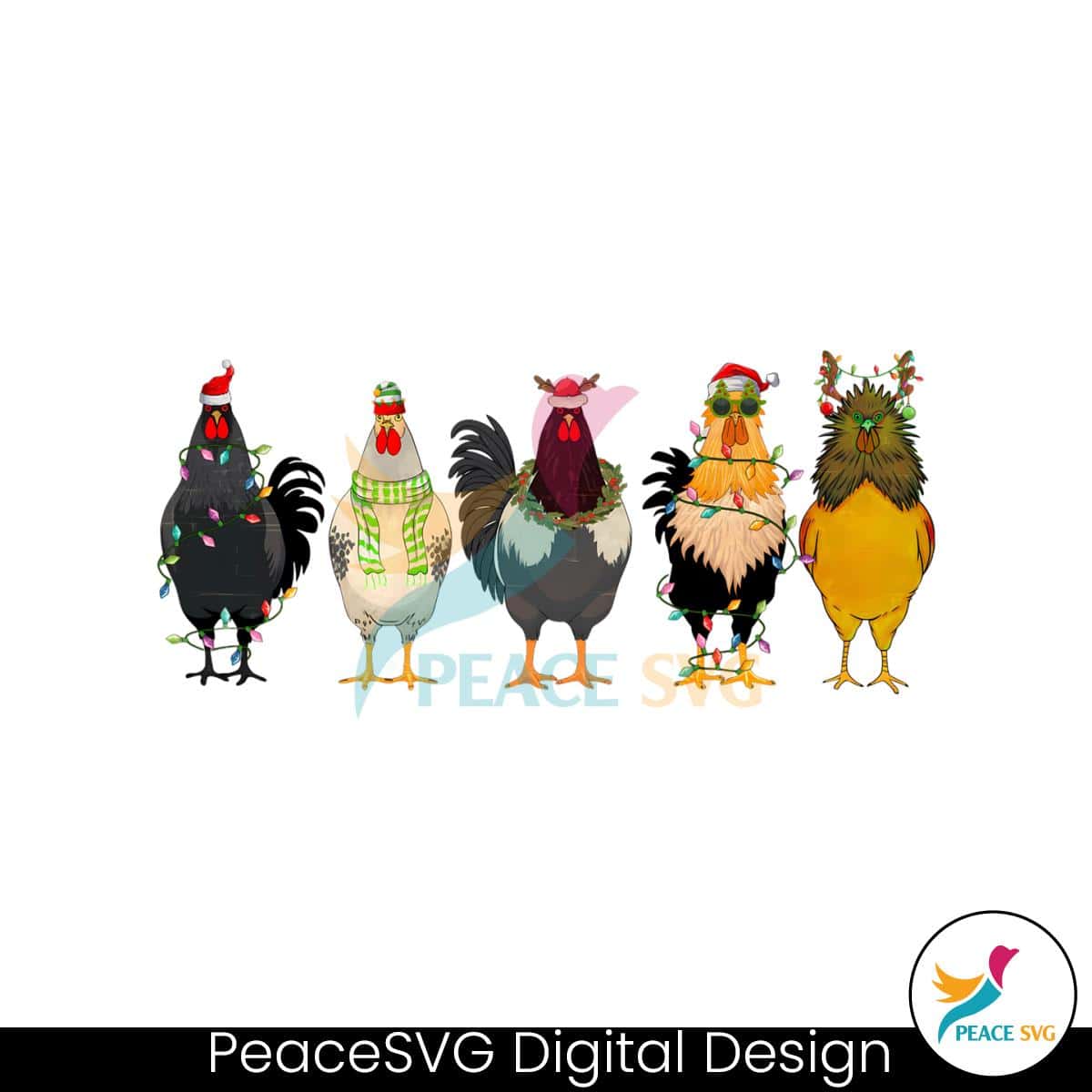 vintage-chicken-christmas-lights-png-sublimation-download