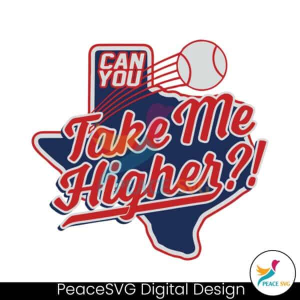mlb-texas-baseball-take-me-higher-svg-graphic-design-file