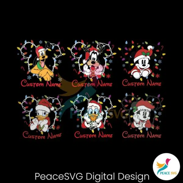 custom-disney-christmas-family-matching-svg-bundle-files