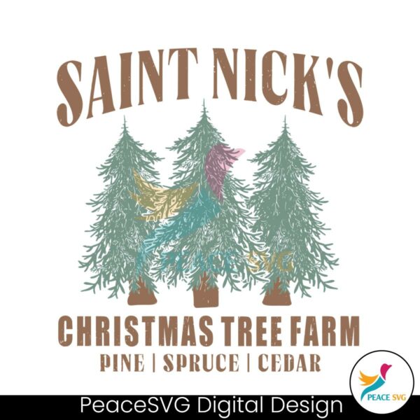 retro-saint-nicks-christmas-tree-farm-svg-file-for-cricut