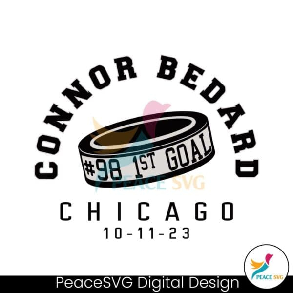 connor-bedard-1st-goal-chicago-blackhawks-player-svg-file