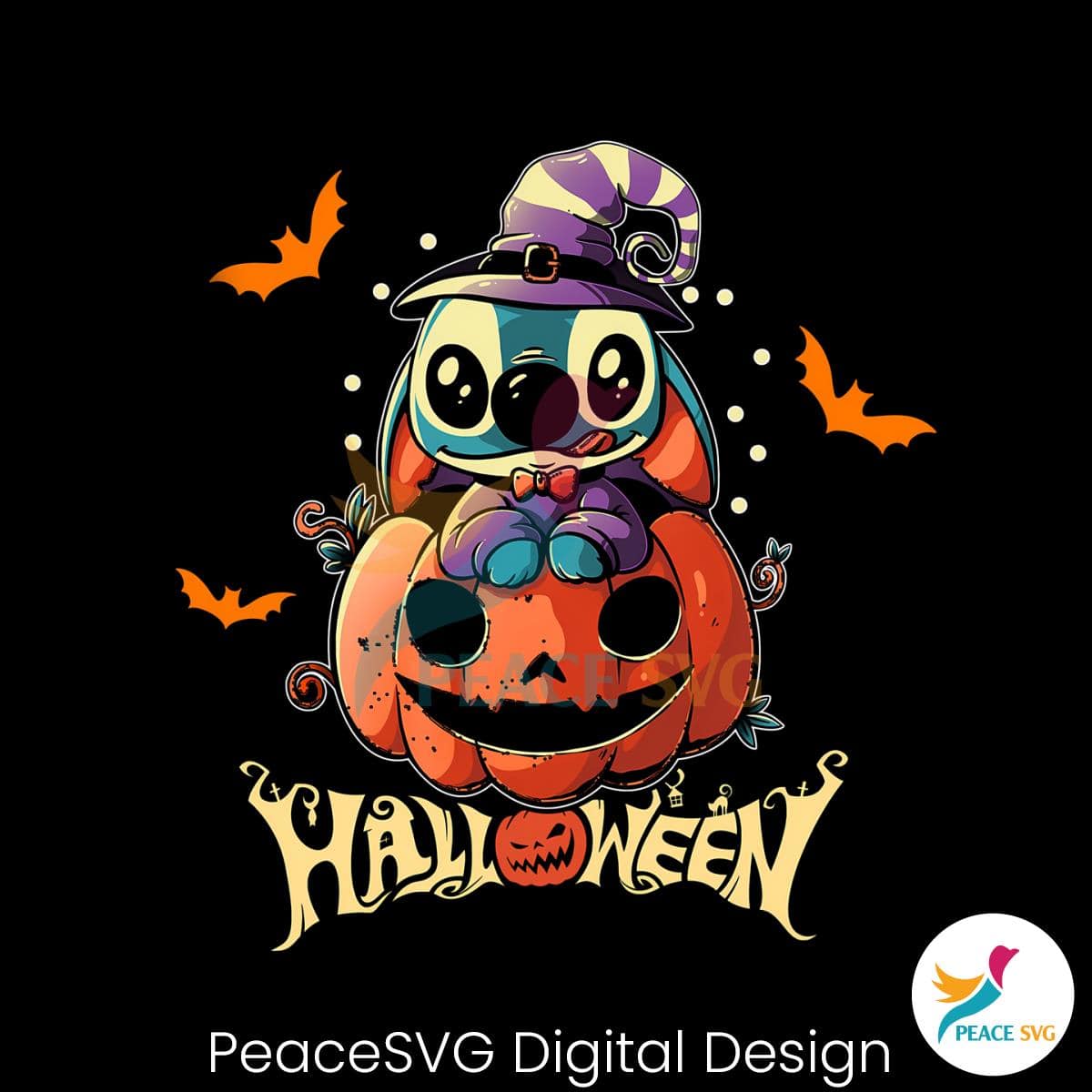 Cute Stitch Horror Halloween PNG Sublimation Download » PeaceSVG