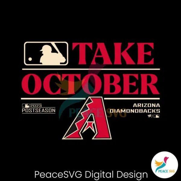 arizona-diamondbacks-take-october-2023-postseason-svg