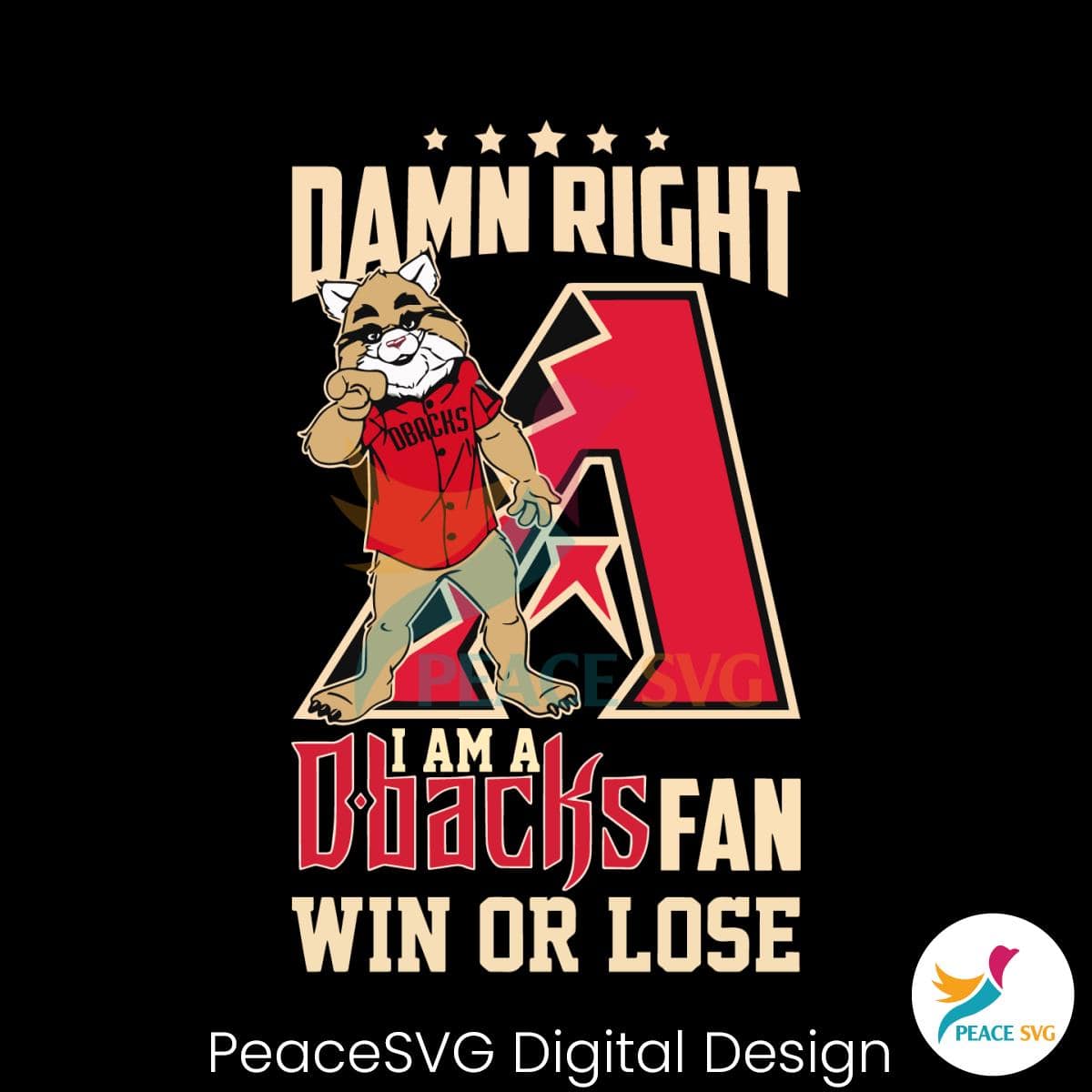 mascot-i-am-a-arizona-diamondbacks-fan-win-or-lose-svg