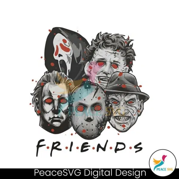 horror-characters-friends-michael-myers-png-download