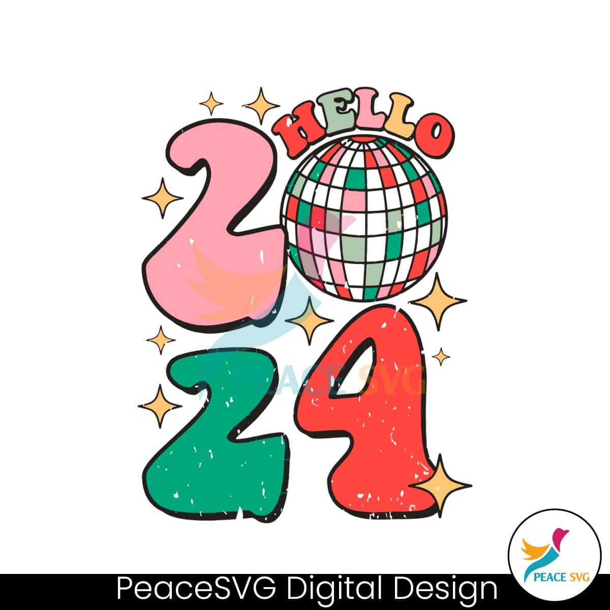 hello-2024-retro-merry-christmas-and-happy-new-year-svg