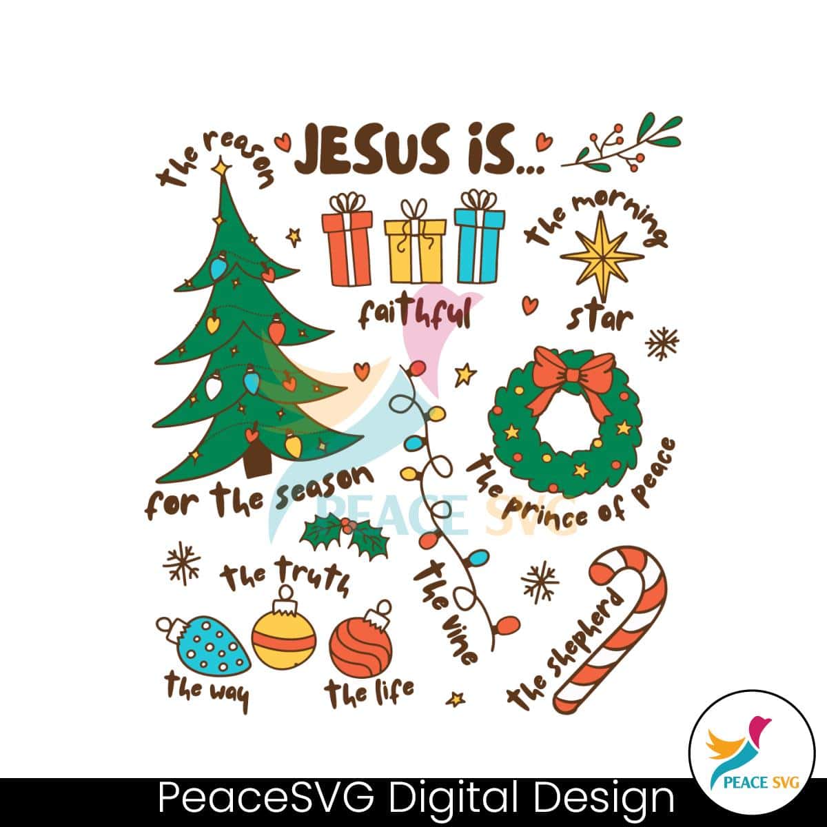 retro-religious-christmas-jesus-is-the-reason-svg-download