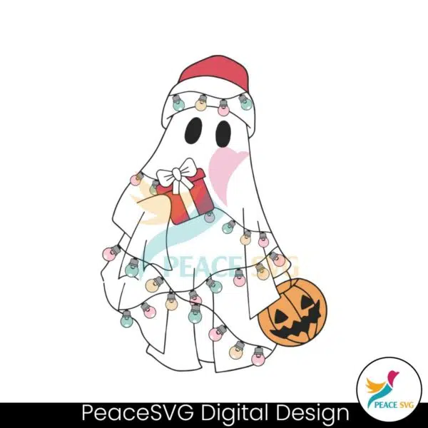 vintage-christmas-light-ghost-pumpkin-svg-graphic-file