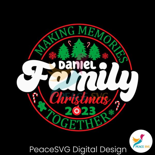 personalized-making-memories-family-christmas-2023-svg