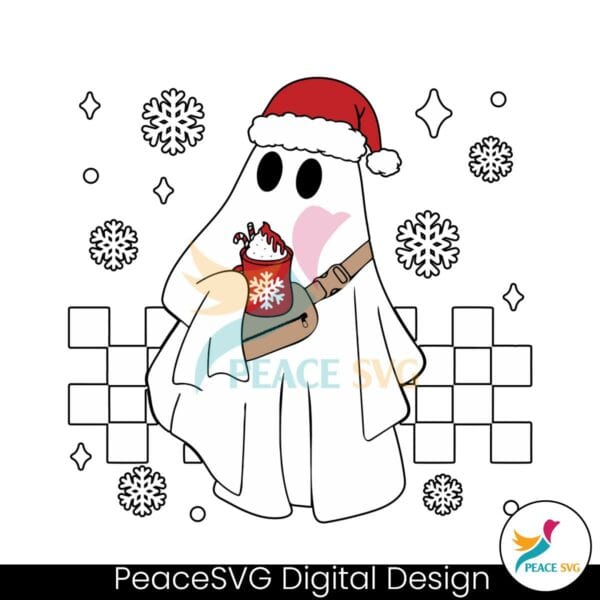 funny-cute-ghost-christmas-santa-hats-svg-file-for-cricut