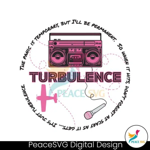 retro-pink-turbulence-the-panic-is-temporary-svg-download