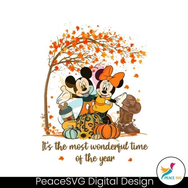 mickey-minnie-thanksgiving-wonderful-time-of-the-year-png