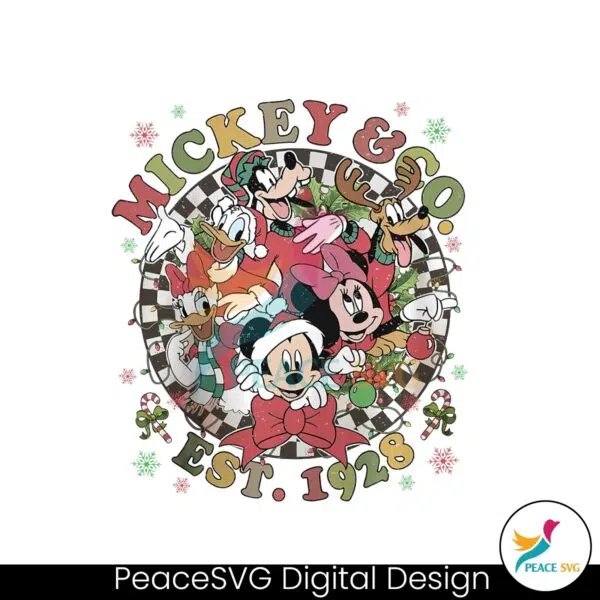retro-vintage-mickey-and-co-est-1928-disney-character-png